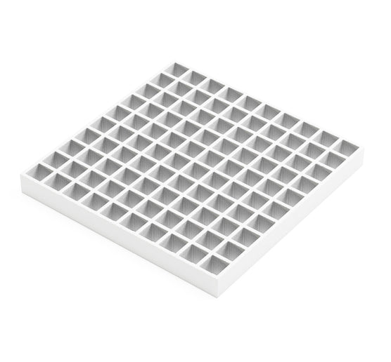 FGC White Gratings 4ft x 12 ft